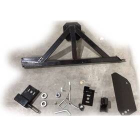 Q4pbfs Return Spare Tire Carrier Mount With Drop Down Option Fit For Hummer H2 03-09