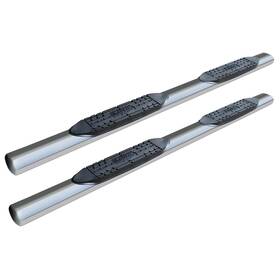 0803-0157 Raptor Series 5 Inch Oval Running Boards Steps Bars Stainless For 2009-2014 Ford F-150 Crew Cab