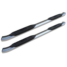 1607-0207 Raptor Series 5 Inch Side Steps Nerf Bars For Nissan Titan Crew 2004-2024