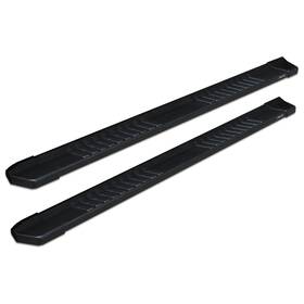 1701-0052bt Raptor Series Running Boards Steps 6in Black Aluminum For Select 19-25 Silverado Sierra Crew