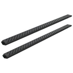2101-0041bt Raptor Series Running Boards Steps 6.5in Sawtooth Truck Bars Black -