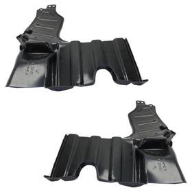 Rk31010005-rk31010006a7 Rareelectrical Pair Of Engine Splash Shield For Kia Ki1228142 Ki1228141 29130a7000-pfm