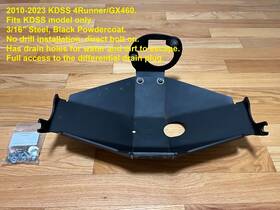 T4r-10-diff-kdss Rci Off Road 2010-2023 Kdss 4runner/gx460 Rear Differential Skid Plate