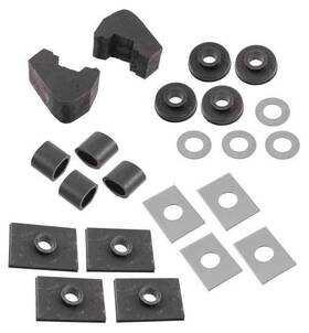 7c-5400-s Reproduction Cab To Frame Pad Kit 1948-52 Ford Pickup Truck