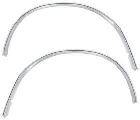 Rg10202 Restoparts Wheel Opening For 1982-87 Buick Grand National And Regal Bright 2 Pcs Front