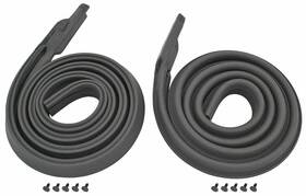 Rp00602 Restoparts Roof Rail Weatherstrip For 1968 Buick And Chevrolet Coupe 2 Pcs