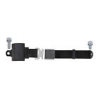 Ret65blk Mustangs Unlimited Retractable Seat Belt Black Mustang Coupe Fastback