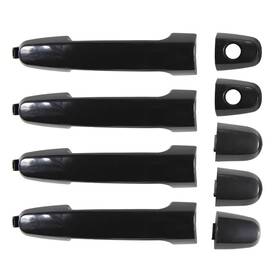 Ls-307 Rlb-hilon 1set Exterior Door Handle Compatible With Toyota Camry 2002 Black