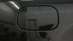 177.rv1310 Rover Fuel Filler Door Flap For 2010 Range Sport Assy Blk