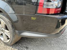 187-01593 Rover Rear Bumper Cover Park Assist Hse Fits 10-13 Range Sport 772611