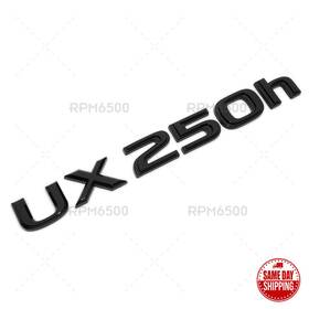 75442-76030 Rpm6500 Lexus Liftgate Gloss Black Ux 250h Letter Logo Badge Car Emblem Replace F-sport