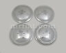Rs-1100-002 Unbranded Fiat Series Aluminium Wheel Cap Set
