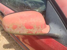 12795618 Saab Passenger Side View Mirror Power Sedan 4 Door Fits 03-08 9-3 9846