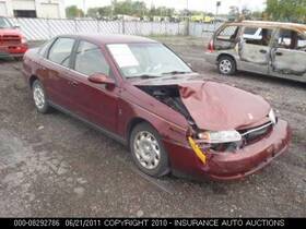 128-02908l Saturn 00 L Series Sedan L. Side View Mirror Power 479412