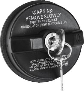 Sebo-026 Seeboo Locking Gas Cap Lock Fuel Compatible With Chevy Gmc Silverado Black