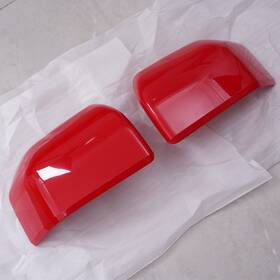 Fl3z17d742ba Serve4u 2018 For 2015-2020 Ford F150 F-150 Red Side Mirror Cover Skull Cap Race Replacement