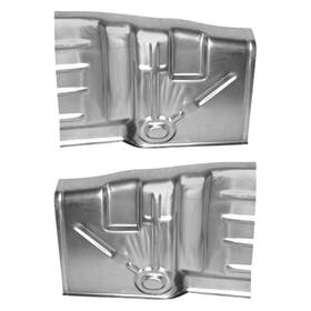 Vs-sgsid5283 Sherman For Chevy Nova 69-79 Front Driver And Passenger Side Floor Pan Patch Section Set
