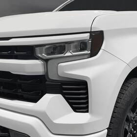 Sm-che-sil-2225-hl Slickmod Precut Vinyl Smoke Tint For 2. Headlight Sidemarker Dark