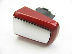 25858763 Spark Out Of Box Rear Exterior Door Handle Cap Without Keyhole - Crystal Claret With Chrome