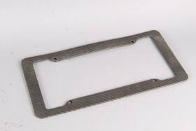 Speed And Style Racing 788362050672 X2 Carbon Fiber Look Custom License Plate Frame Tag Holder Cover For Mitsubishi