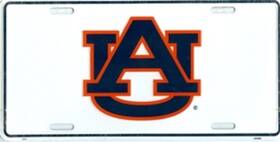 Sports Addicts 783935036008 Auburn Tigers White License Plate - 403