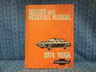 300-74 St Chevrolet Vega Original Oem Service And Overhaul Manual