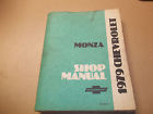 St-300-79 Gm Chevrolet Monza Factory Shop Manual Service Repair Book