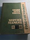 St-330-80 Gm Chevrolet Light Duty Truck Factory Chassis Service Manual Series
