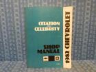 St-365-82 Chevrolet Citation Celebrity Original Shop Manual