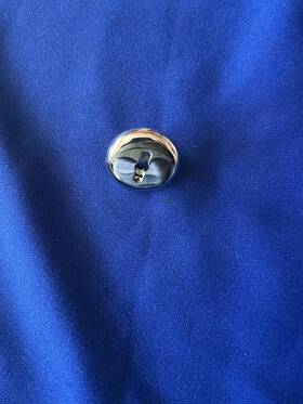 0855-11663 Standard Headlight Switch Retaining Nut Polished 1955 1956 1957 1958 1959 Chevy/gmc Truck