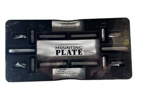 79150 Standard Cruiser Accessories License Plate Mounting - Black Plastic