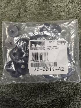70-0011-42 Steele Rubber Products 1930 1931 Cadillac 40 Piece Hood Ventilator Bumper Set