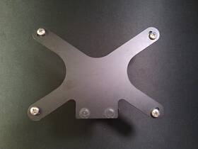Sns28a Sto N Sho License Plate Bracket For 2005-2013 C6 Corvette Z06 Zr1 Grand Sport