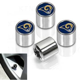Stockdale 614934352977 Los Angeles Rams Chrome Valve Stem Caps