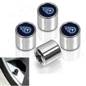 Stockdale 614934356081 Tennessee Titans Chrome Valve Stem Caps