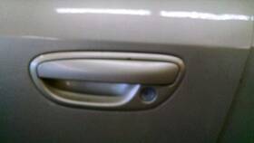 129-52492bl Subaru Driver Door Handle Exterior Assembly Painted Fits 07-09 Legacy 383817