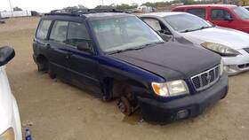 135-58384bl Subaru Driver Rear Window Regulator Electric Assembly Fits 01-02 Forester 298176