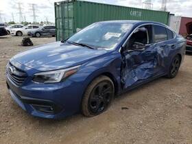 190-10407b Subaru Local Pickup Only Rear Bumper Sedan Without Reverse Automatic Braking Fits 20