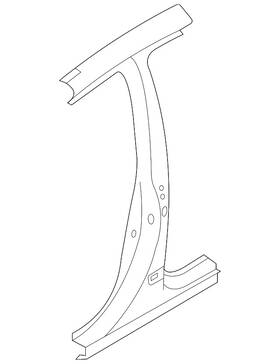 51429an03a9p Subaru Genuine Center Pillar