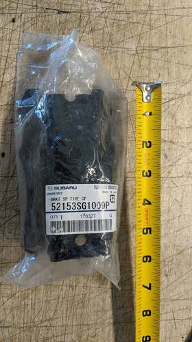 52153sg1009p Subaru Forester 2014-2018 Spare Tire Mounting Bracket Oem New P/n