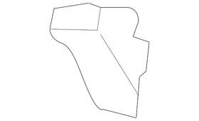 63563fl141 Subaru Genuine Corner Trim
