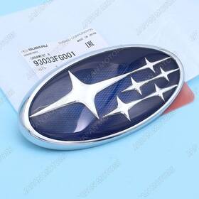 93033fg001 Subaru Genuine Oem 2008-2014 Impreza Wrx Sti Rear Liftgate Trunk Six Star Emblem
