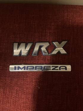 93073fe050 Subaru Impreza Wrx Gd 02-03 Genuine Rear Emblem Oem