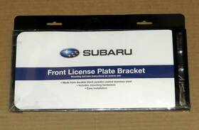 Soa342l120 Subaru Genuine Oem Front License Plate Bracket 2008-2025 Outback Crosstrek Wrx