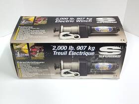 1220200 Superwinch Model T2000 Atv/ Utv 2000 Lb. Electric Winch New In Box