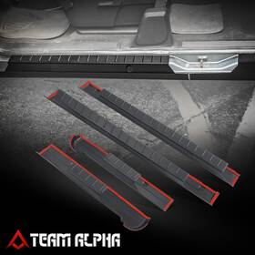 Tma-0130yltz Team-alpha Fits 2007-2014 Silverado/sierra Fleetside Rocker Panel Guard Protector Covers