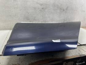 1064363-00-a Tesla 2013 Model S 85 Rear Left Driver Side Door Shell Oem Blue Metalic Pmmb