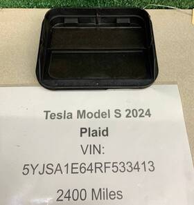 B280b62ab Tesla 2012-2024 Model S Rear Right Quarter Air Extractor Vent Grille