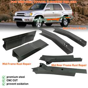 Tic1808 Tiewards C1806 C1285 Mid And Rear &mid Frame Rust Repair Fit For 1996-2002 3rd Gen Toyota 4-runner