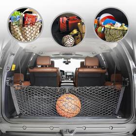Tn Trunknets Inc Sttruentse 08-18 Envelope Style Automotive Elastic Trunk Mesh Cargo Net For Toyota Black